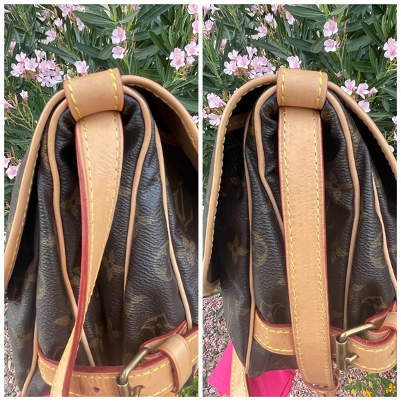 🌟POPULAR 🌟LOUIS VUITTON Saumur 30 Crossbody Bag - Picture 12 of 16